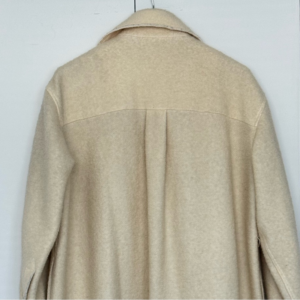 Bevza Cream Pea Coat for Women - Picture 10 of 11